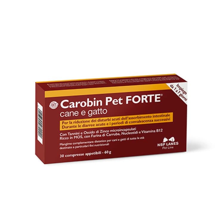 Carobin Pet Forte – 30 Tabletten