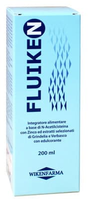 Fluiken N-acetilcisteina + Zinco – 200 ml