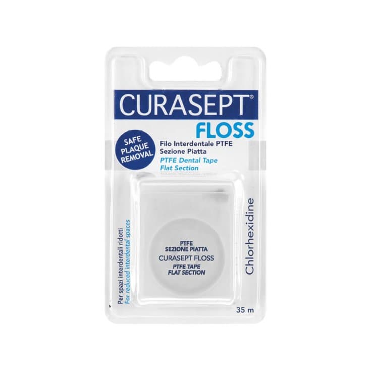 Curasept PTFE Zahnseide Tape Chlorhexidin