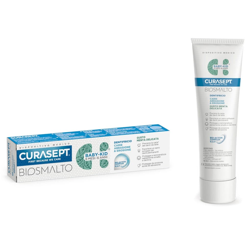 Curasept Biosmalto BB-Kid Mint Dentifricio