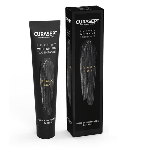 Curasept Black Luxury White – Dentifricio 75 ml