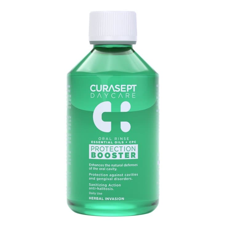Curasept Daycare Mundspülung Kräuter – 500 ml