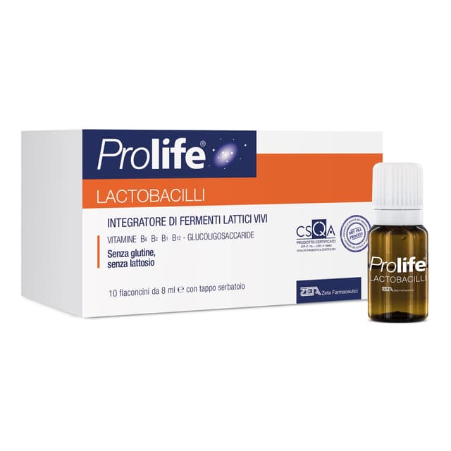 Prolife Lactobacilli 10 – 10 Fiale da 8 ml