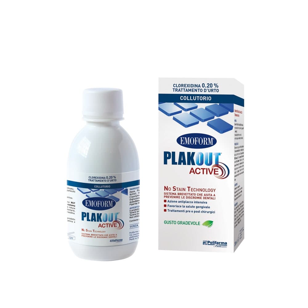 Plak Out Active Chlorhexidin 0,20% – Mundwasser