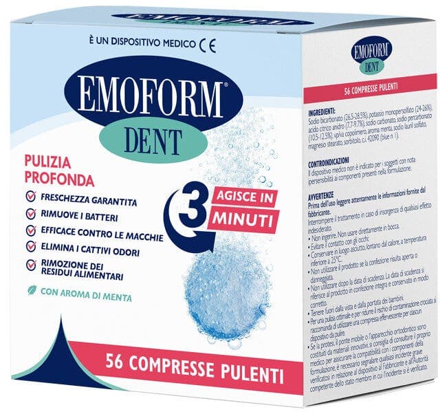 Emoform Dent Polvereizer – 56 compresse