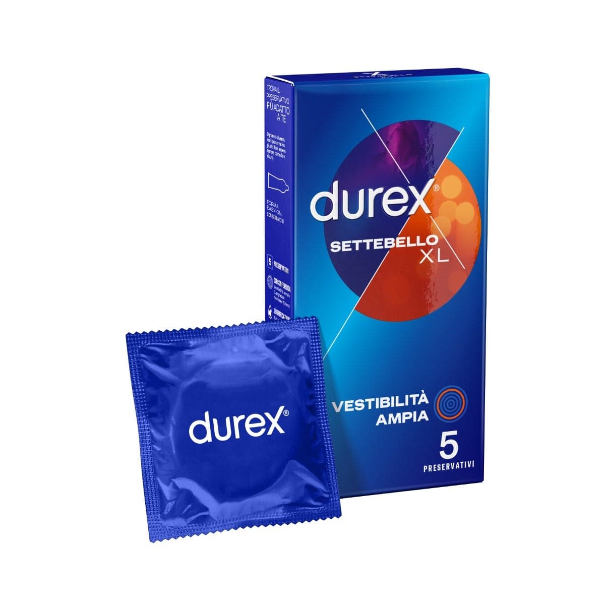 Durex Settebello XL – 5 Stück