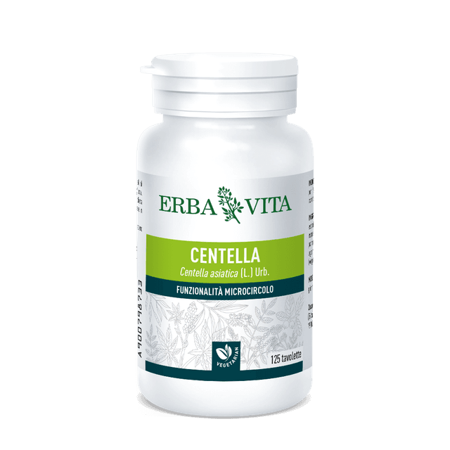 Centella Asiatica – 125 compresse da 400 mg | Erba Vita