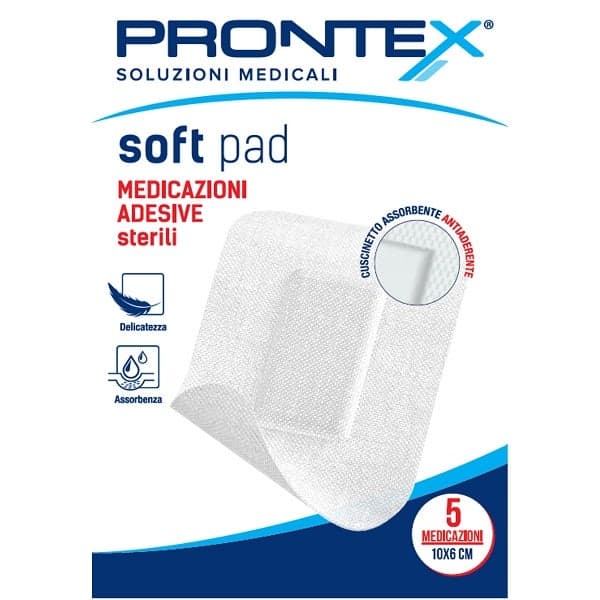 Prontex Soft Pad Medic 10x6 – Garze Sterili