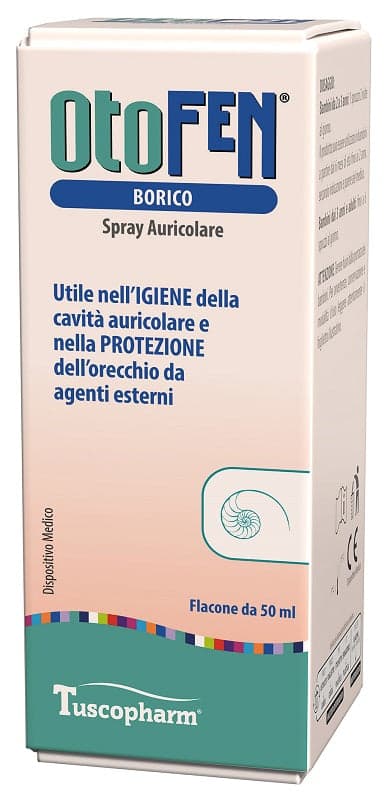 Otofen Borico Spray – Spray auricolare 20 ml
