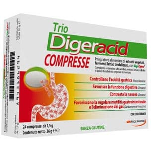 Trio Digeracid – 24 compresse