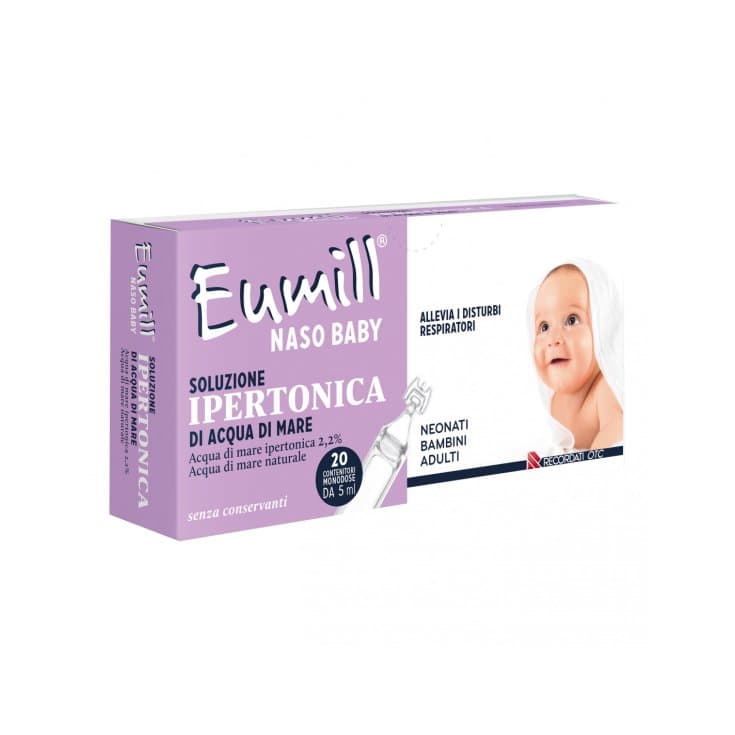 Eumill Nasenpflege Baby – Hypertone Lösung
