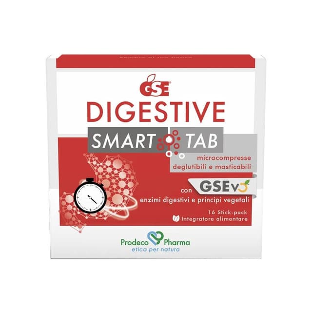 GSE Digestive Smart Semi di pompelmo + Bromelina – 16 stick