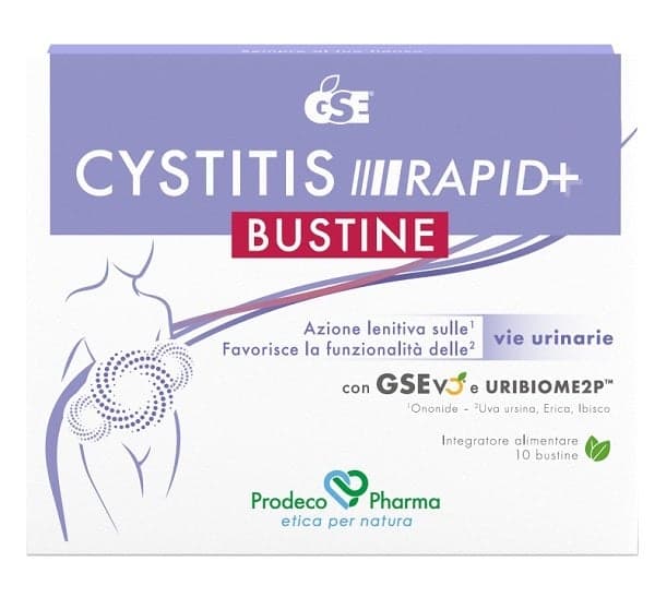 GSE Cystitis Rapid+ – 10 bustine