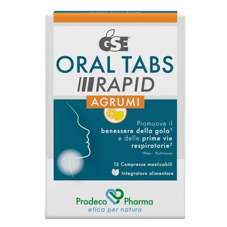 GSE Oral Tabs Rapid Agrum – 12 Tabletten