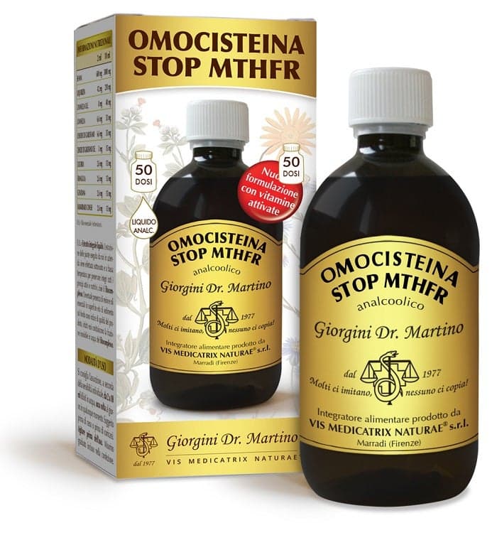 Omocisteina Stop MTHFR – alkoholfrei