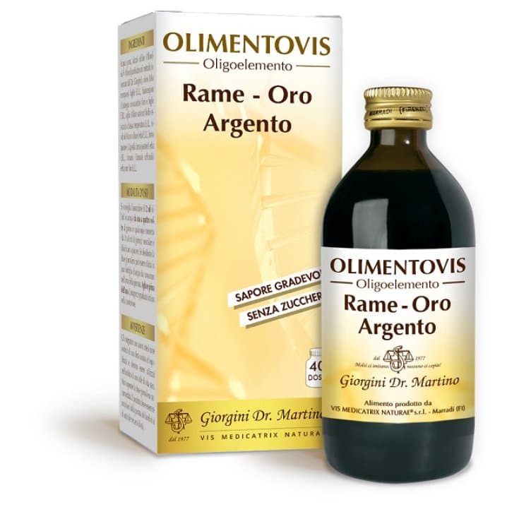 Rame Oro Argento Olimentovis – 200 ml