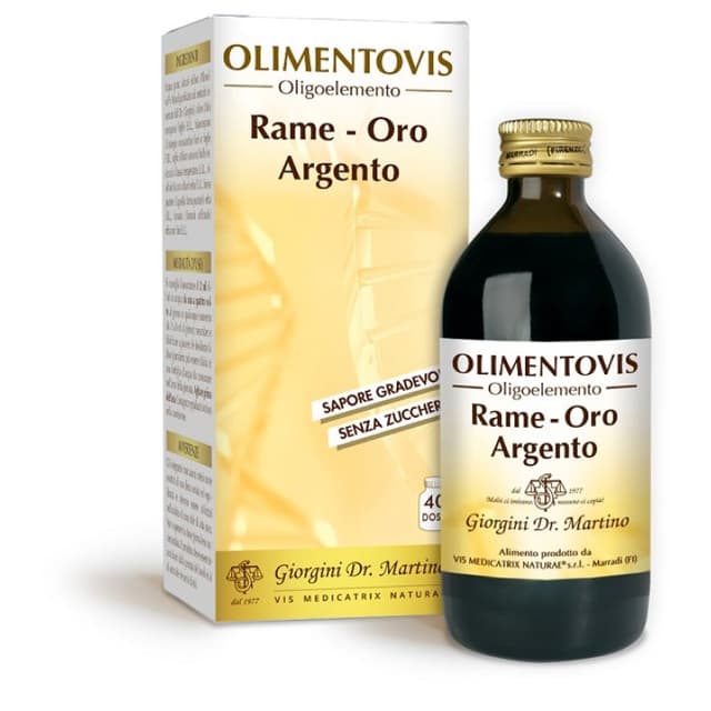 Rame Oro Argento Olimentovis Ribes nero + Colina – 200 ml
