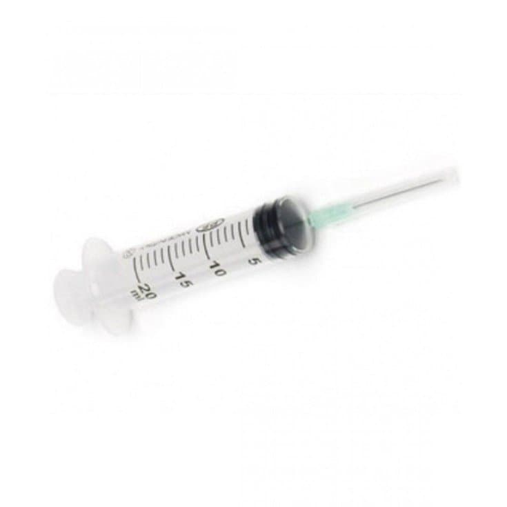 Pic Siringa 20 ml ago Gauge 20, 1 1/2"