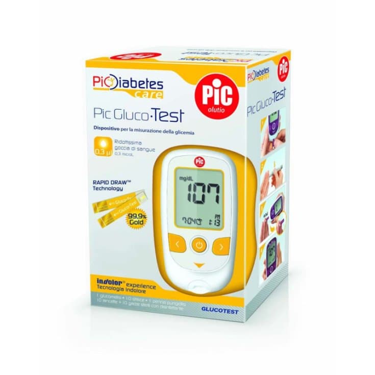 PIC Glucotest Kit – Glucometro