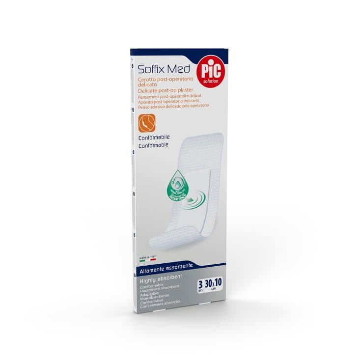 Soffix Med Medicazioni sterili – 30×10 cm, 3 confezioni