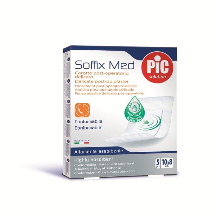 Soffix Med Wundauflagen – 10×8 cm, 5 Packungen