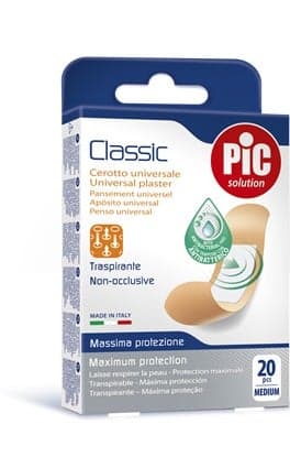Pic Classic Pflaster – 19 × 72 mm, 20 pezzi