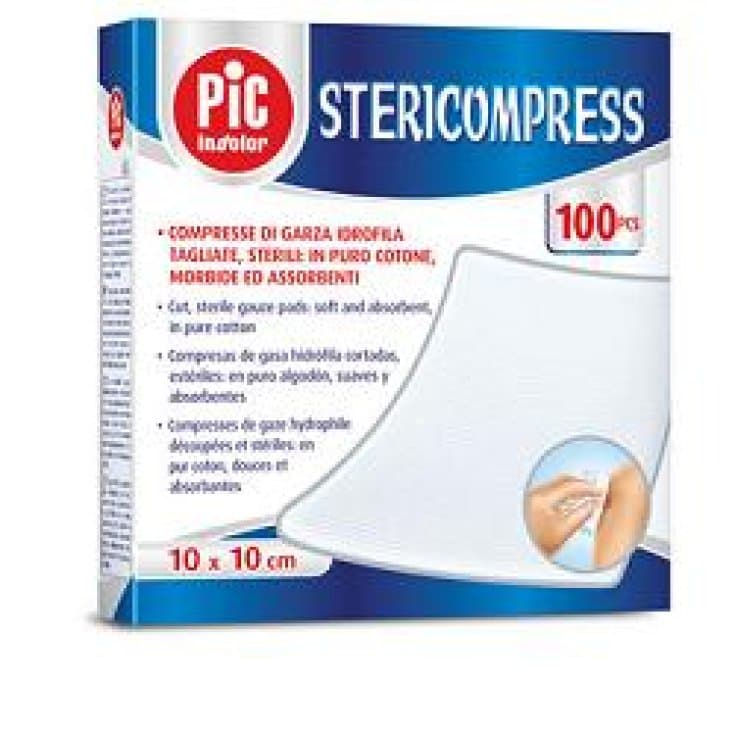 Stericompress Gauze 20x20 – 600 pezzi