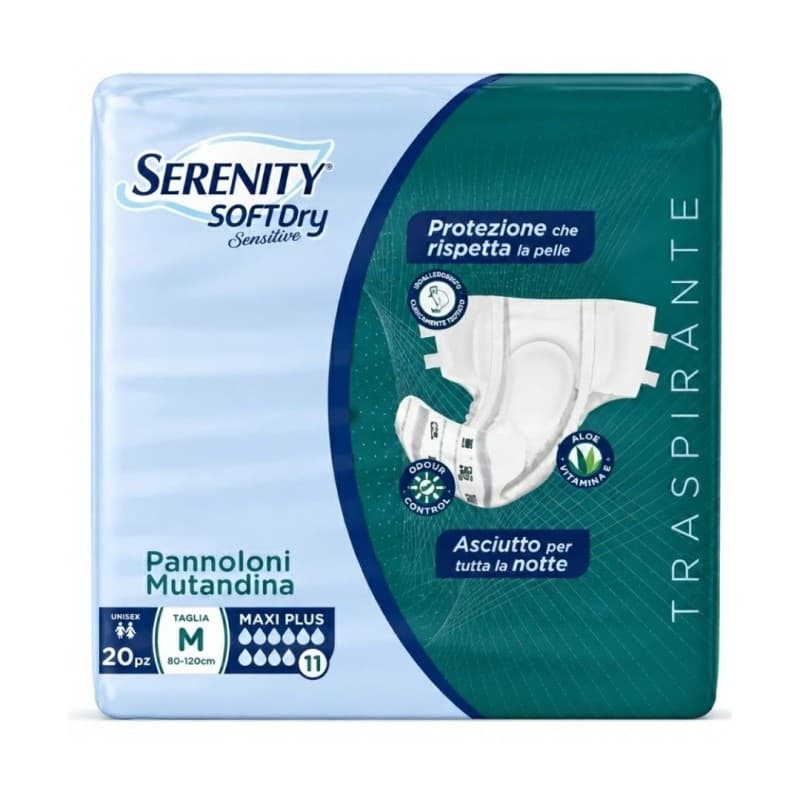 Serenity Pants Sensitive Max – 12 pezzi M