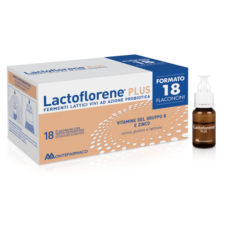 Lactoflorene Plus – 18 Ampullen à 10 ml