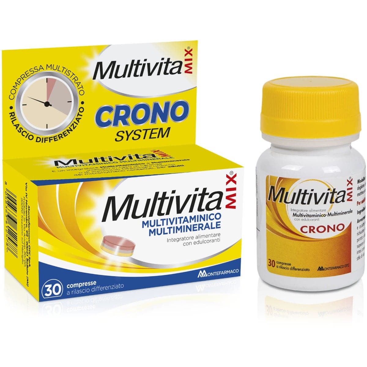 Multivitamix Crono – 30 Compresse (Rilascio Prolungato)