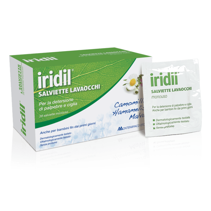 Iridil Augenwaschlösung – 28 Tücher