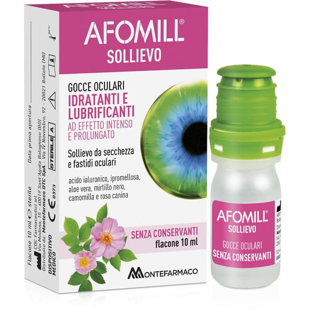 Afomill Sollievo – Gocce oculari, 10 ml