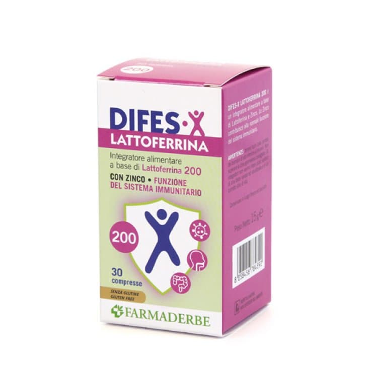 Difes-X Lattoferrina 200 – 30 compresse