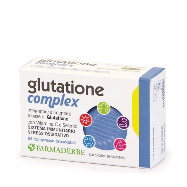 Glutatione Complex – 24 compresse | Farmaderbe