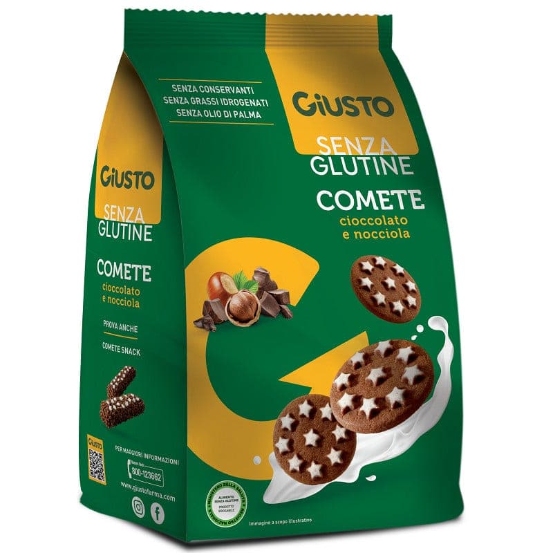 Giusto S/G Comete Biscotti – 200 g senza glutine