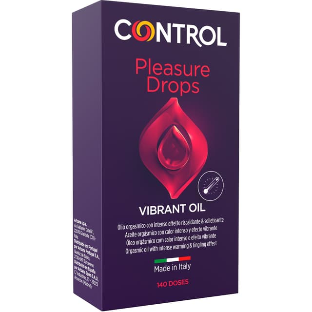 Control Vibrant Oil Pleasure – Olio da massaggio