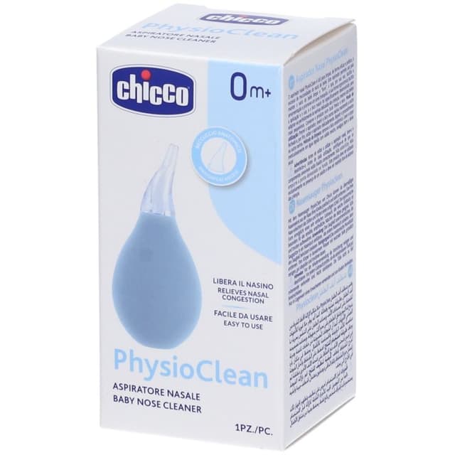 Chicco CH PhysioClean Nasensauger – per i Neonati