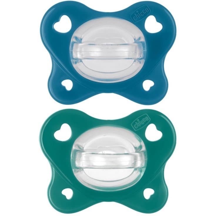 Chicco Dual Soft Schnuller 16-36 Monate – 2er Pack