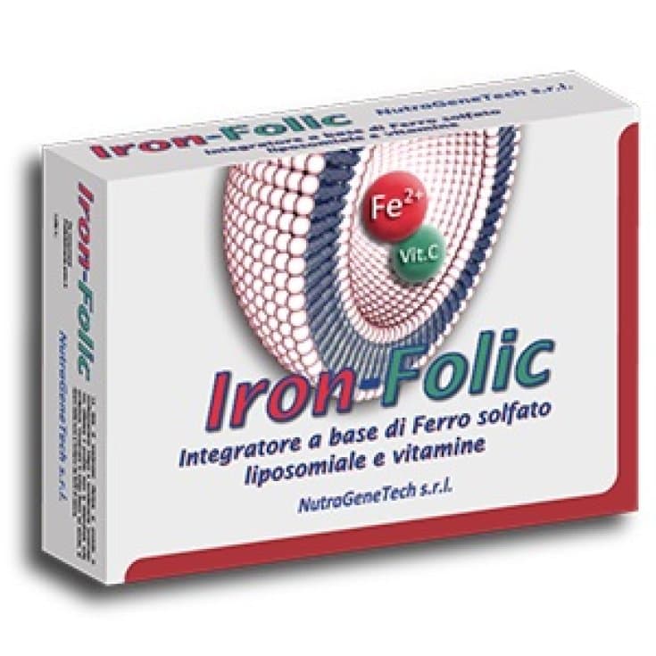 Iron-Folic Integratore – 30 Capsule