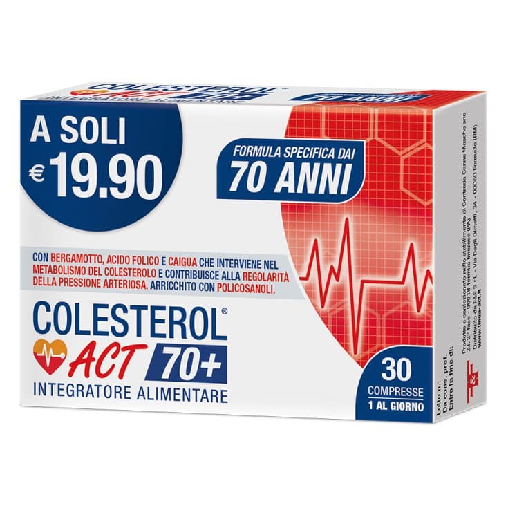 Colesterol Act 70+ – 30 Tabletten