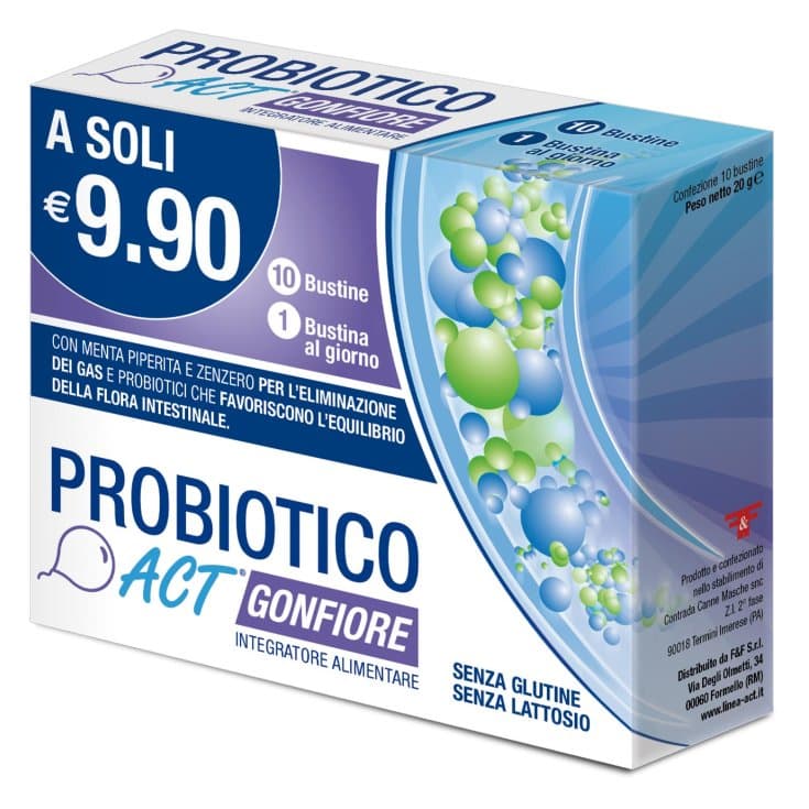 Probiotiko Act Gonfiore – 10 bustine