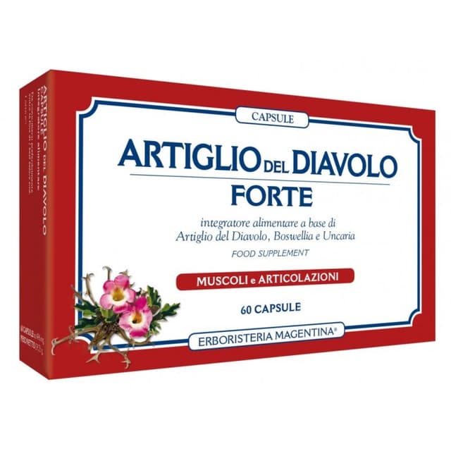 Capsule Artiglio Forte Boswellia – 60 capsule | Erboristeria Magentina