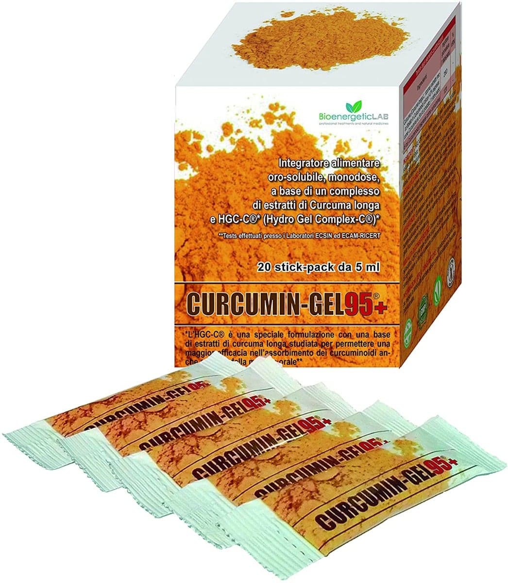Curcumin Gel 95+ – 20 bustine