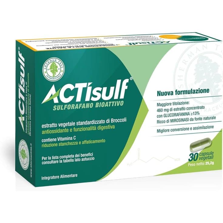 Actisulf Sulforaphan – 30 capsule vegane