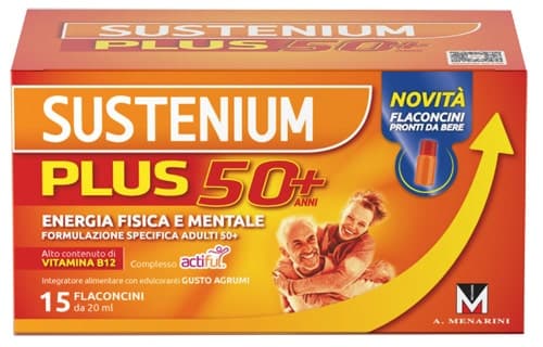 Sustenium Plus 50+ – 15 bottigliette