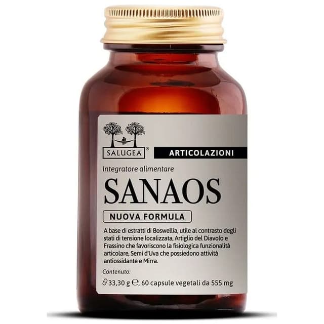 Salugea Sanaos NF Boswellia + Vite rossa – 60 capsule vegetali