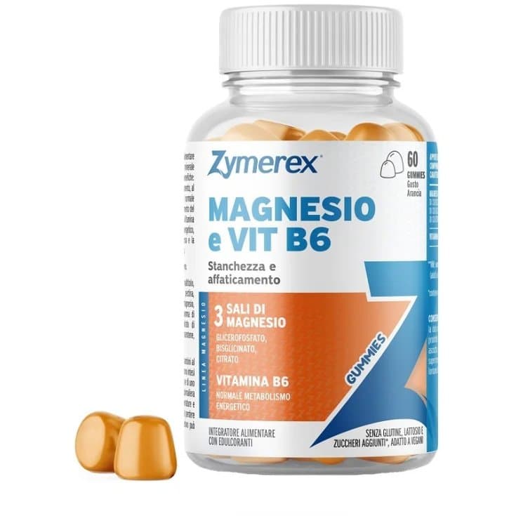 Zymerex Magnesium Vitamin B6 – 60 caramelle