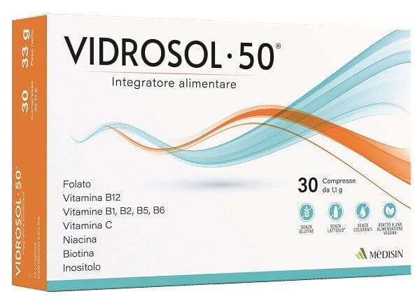 Vidrosol 50 – 30 compresse