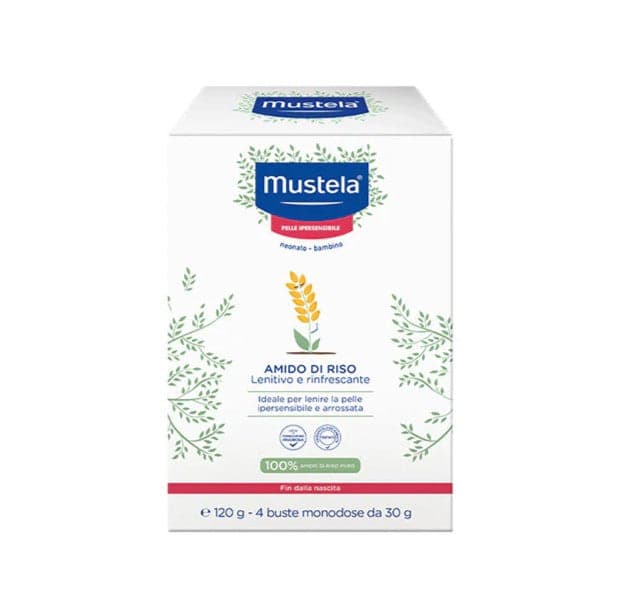 Mustela Amido di Riso – 4 bustine
