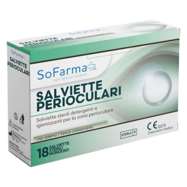 Salviette Area Occhi – 18 pezzi
